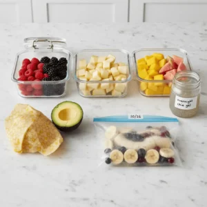 foods high in fiber fruits