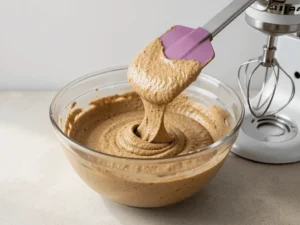Thick sticky batter texture for gluten free bread dough